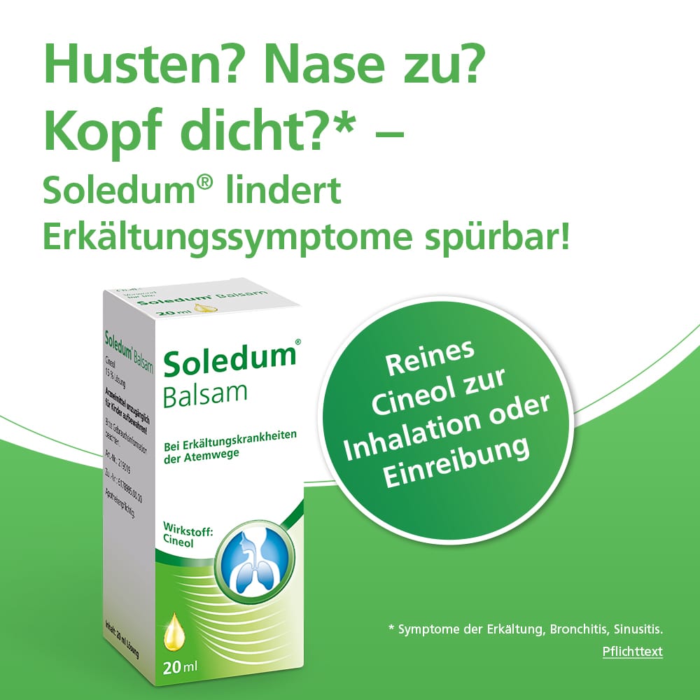 Soledum Balsam  20 ml Flüssigkeit