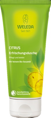 Weleda Refresh Erfrischungsdusche Citrus 200 ml Duschgel