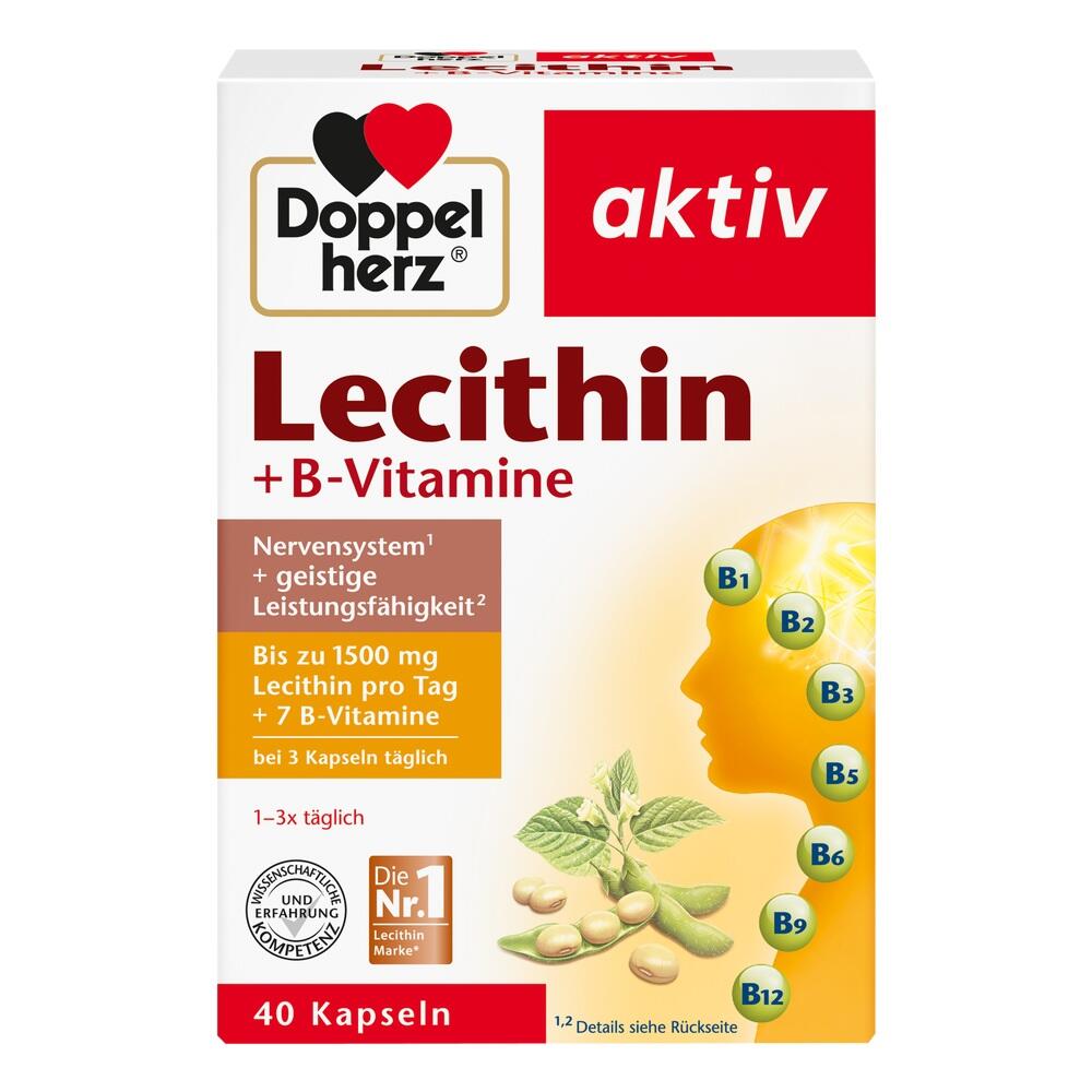 Doppelherz aktiv Lecithin +B-Vitamine  40 St Kapseln