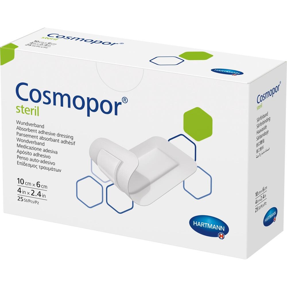 COSMOPOR steril 6x10 cm 25 St Pflaster