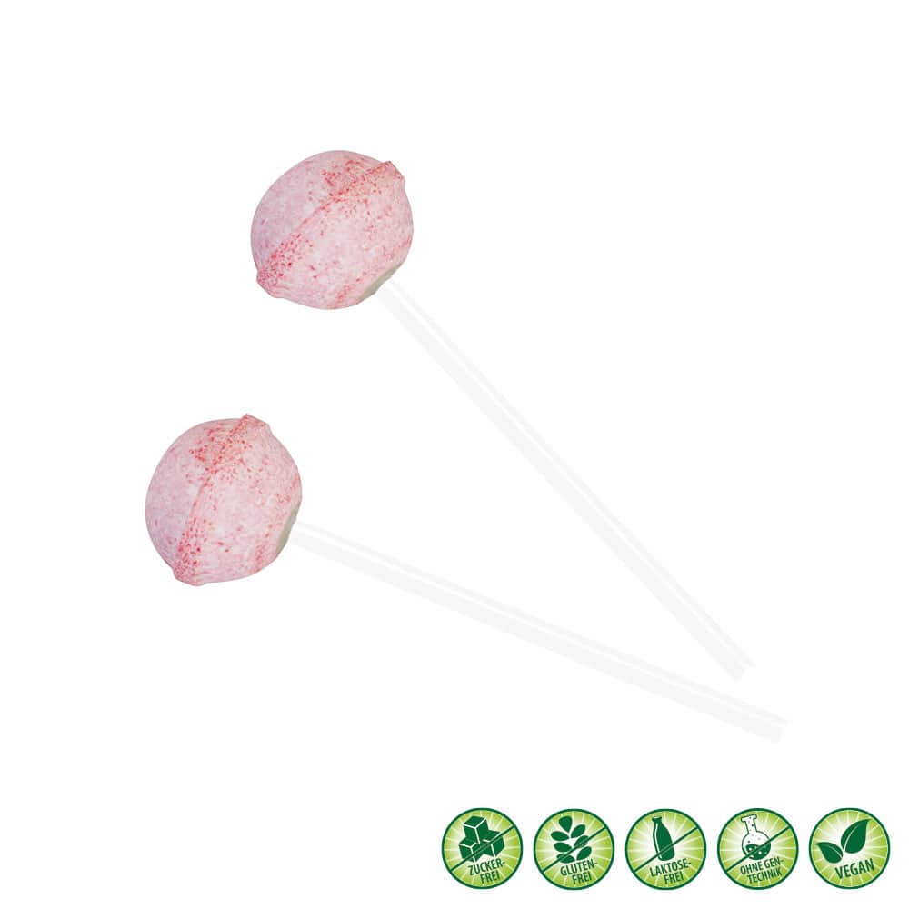miradent XyliPOP Zahnpflegelolli Erdbeere 1X6 g