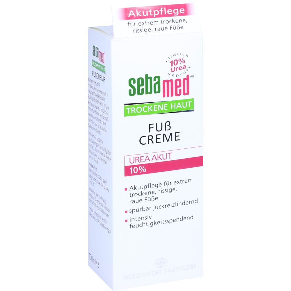 sebamed TROCKENE HAUT FUSSCREME UREA AKUT 10% 100 ml Creme