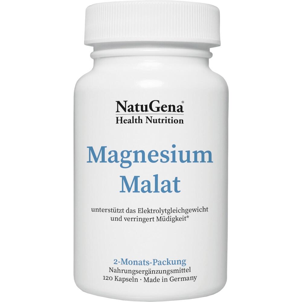 NatuGena Magnesium Malat 120 St Kapseln