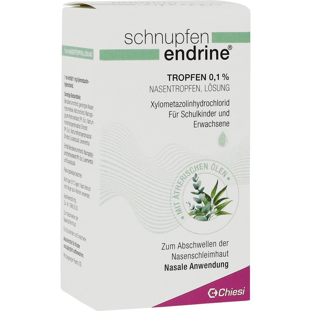 schnupfen endrine TROPFEN 0,1 % 10 ml Nasentropfen