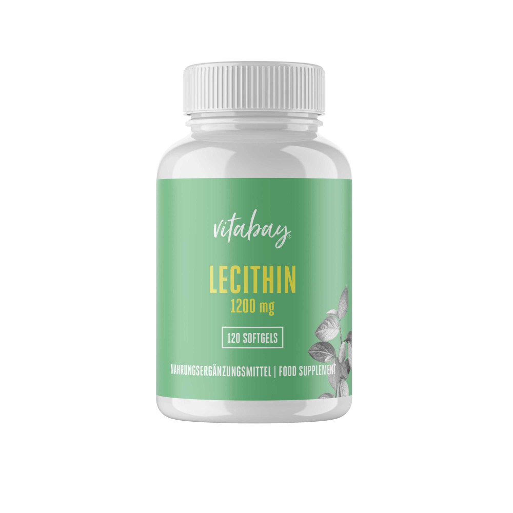 vitabay LECITHIN 1200μg 120 St Weichkapseln 120 g