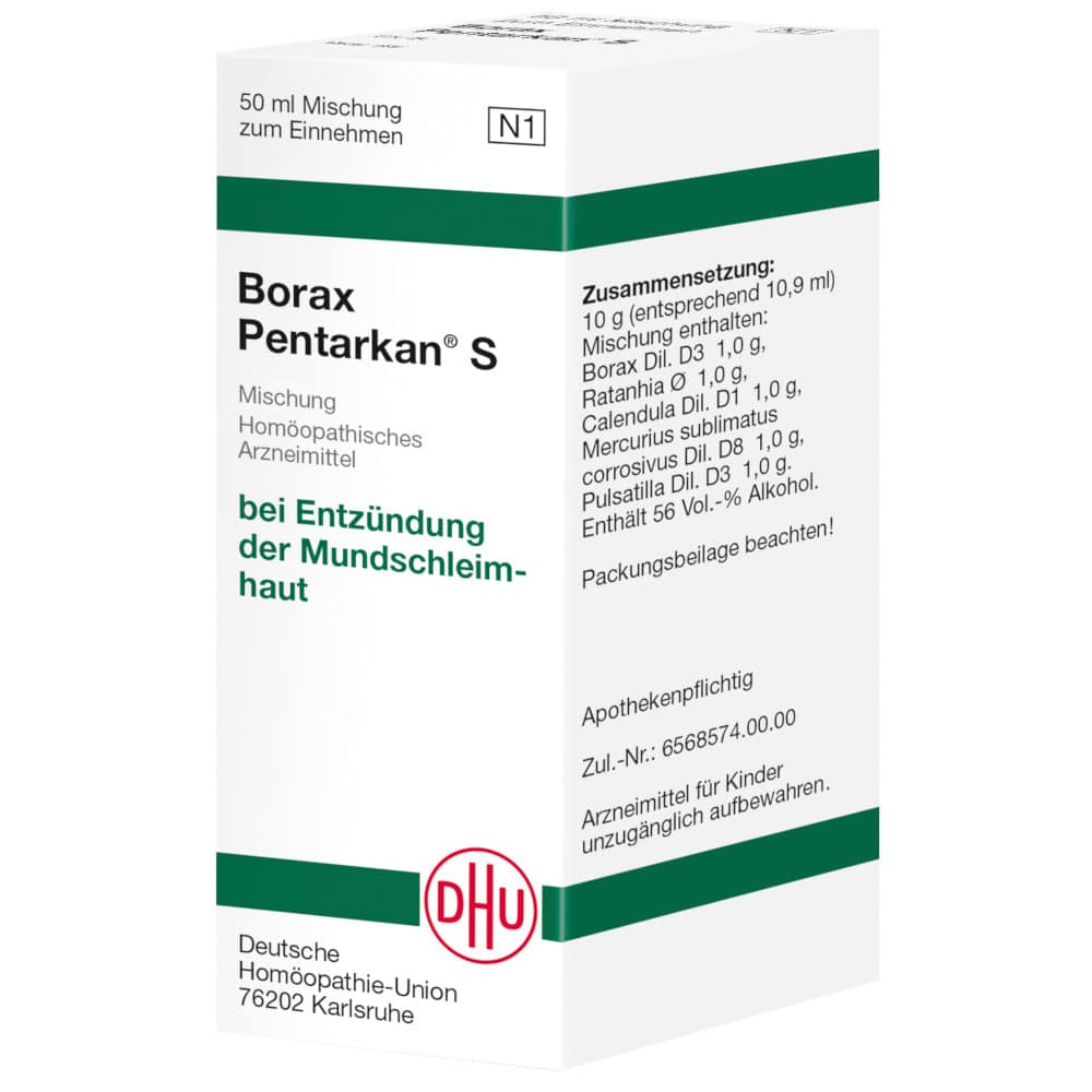 BORAX PENTARKAN S Liquidum 50 ml Mischung