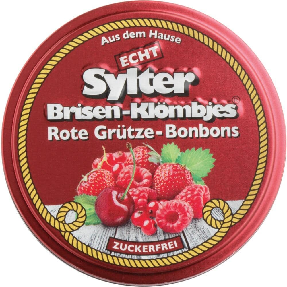 ECHT SYLTER Insel Klömbjes Rote Grütze Bonbons 70 g Bonbons