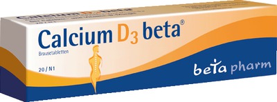Calcium D3 beta 20 St Brausetabletten