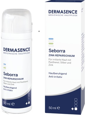 DERMASENCE Seborra ZINK-REPAIRSCHAUM 50 ml Schaum