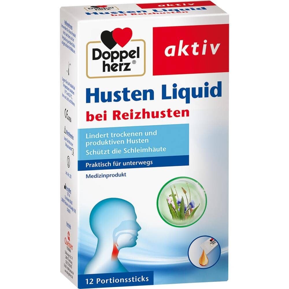 Doppelherz aktiv Husten Liquid 12 St Sirup