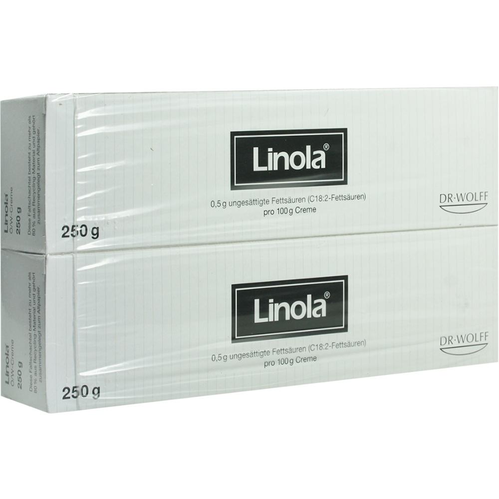 Linola - Creme bei entzündeter Haut 2X250 g Creme