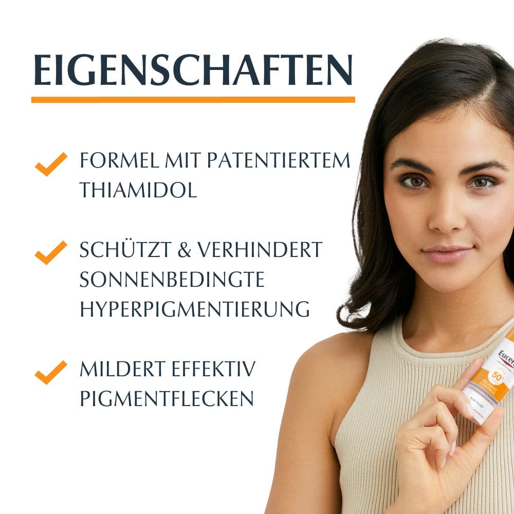 Eucerin SUN FLUID PIGMENT CONTROL LSF 50+ 50 ml Creme