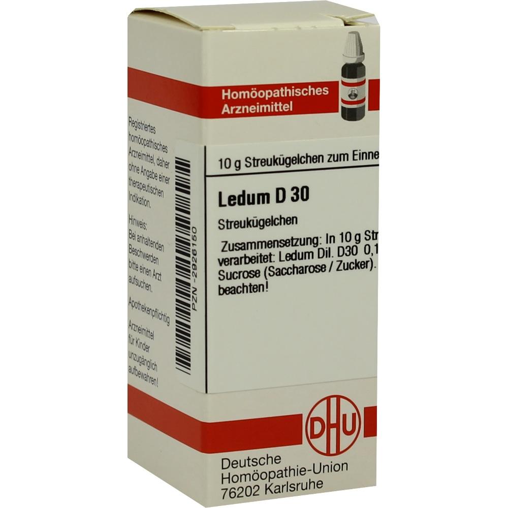 LEDUM D 30 Globuli 10 g Globuli