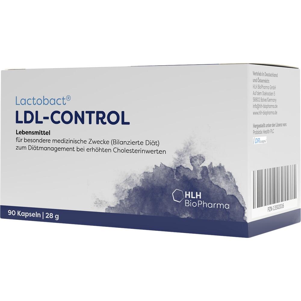 LACTOBACT LDL-Control magensaftresistente Kapseln 90 St Kapseln magensaftresistent