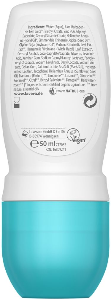Lavear Deodorant Roll-on Basis Sensitiv Natural & Sensitive 50 ml Körperpflege