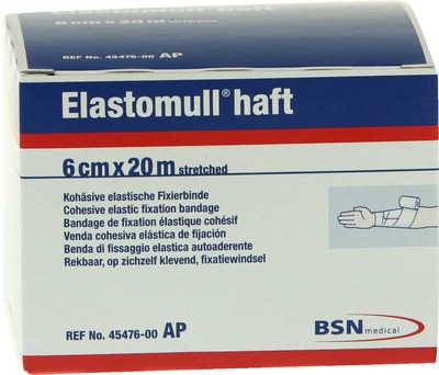 ELASTOMULL haft 6 cmx20 m 45476 Fixierb. 1 St Binden