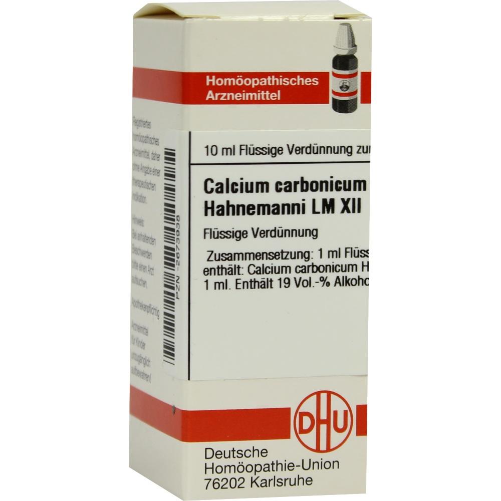 LM CALCIUM carbonicum Hahnemanni XII Dilution 10 ml Dilution