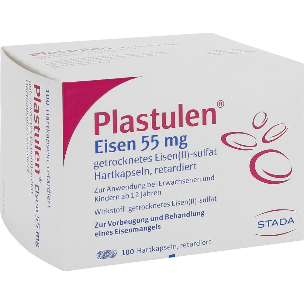 Plastulen Eisen 55mg 100 St Retard-Kapseln