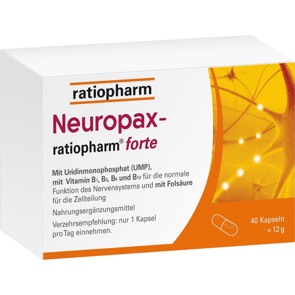 Neuropax-ratiopharm forte 40 St Kapseln