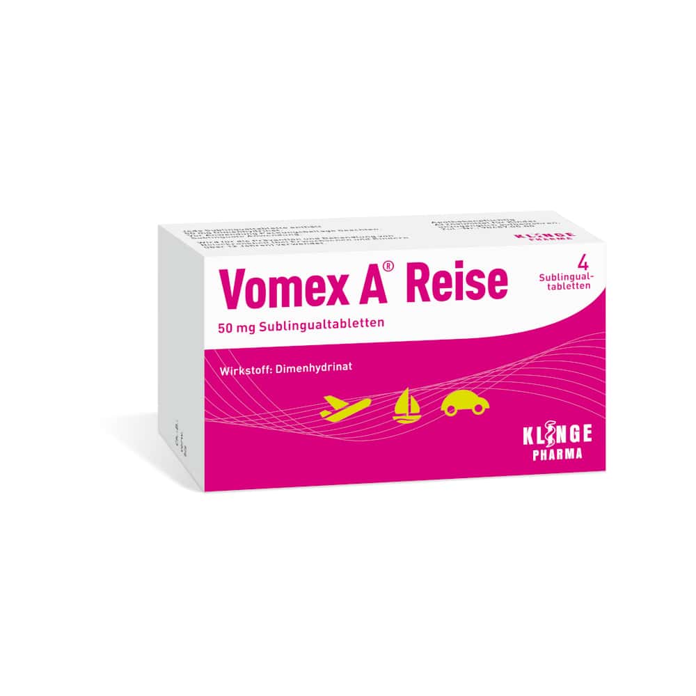 Vomex A Reise 4 St Sublingualtabletten