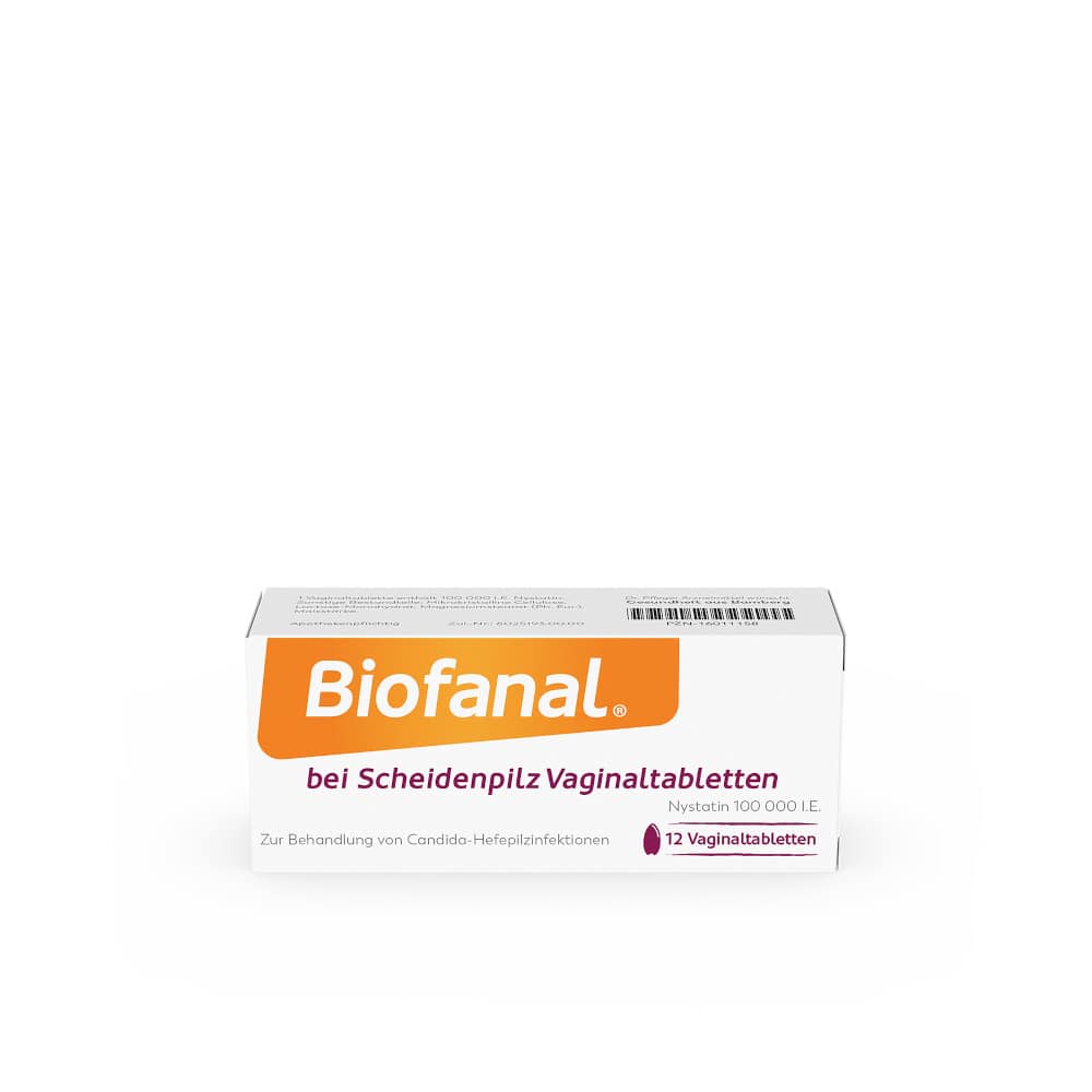 Biofanal bei Scheidenpilz  12 St Vaginaltabletten