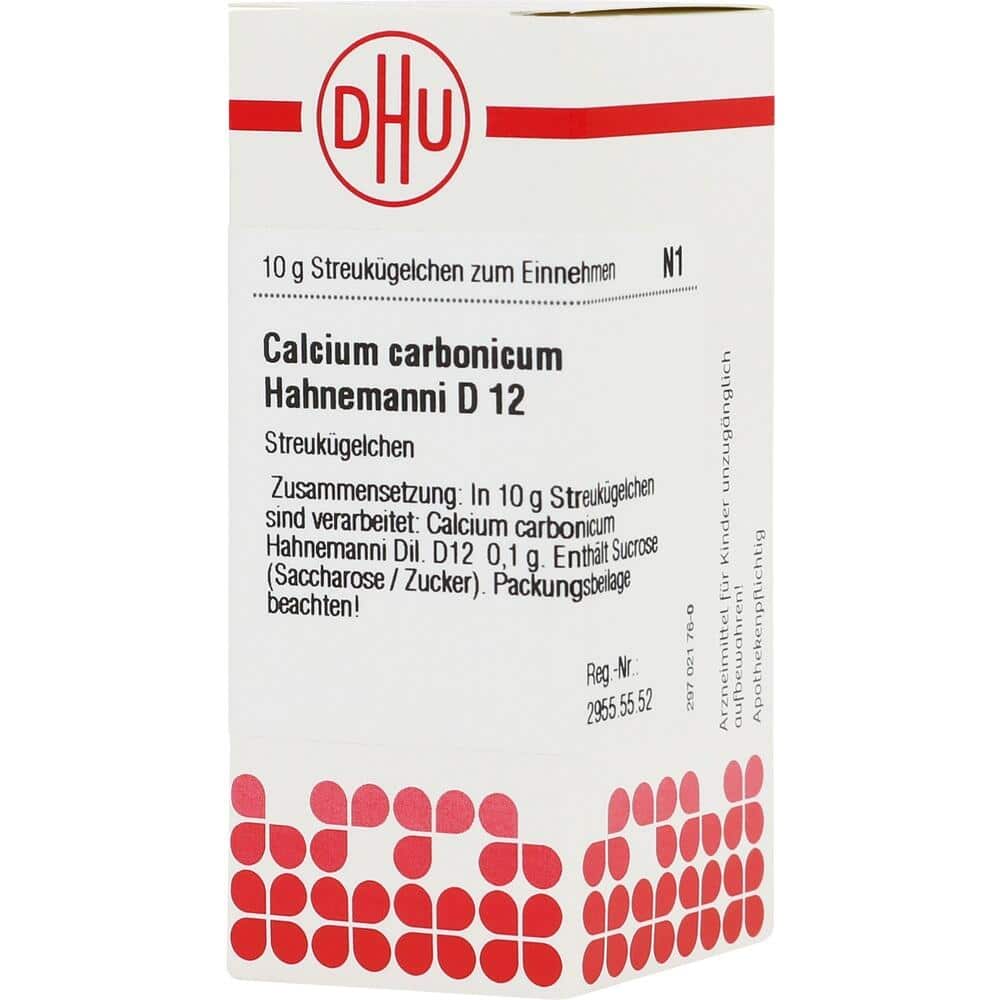 CALCIUM CARBONICUM Hahnemanni D 12 Globuli 10 g Globuli