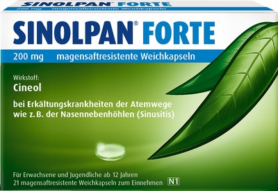 SINOLPAN FORTE 200 mg 21 St Magensaftresistente Weichkapseln