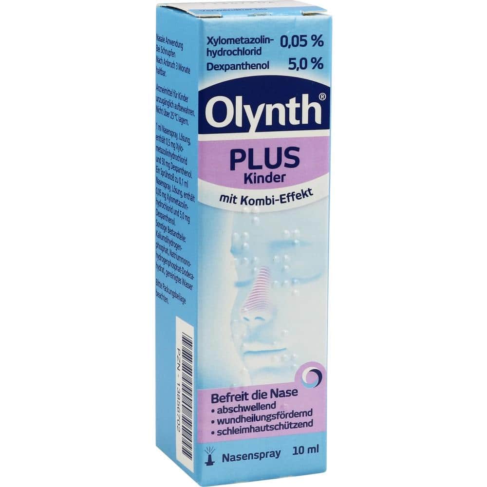 Olynth Plus 0,05%/5,0% Nasenspray für Kinder von 2-6 Jahren mit Schnupfen