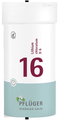 Schüßler-Salz Nr. 16 Lithium chloratum D6 400 St Tabletten