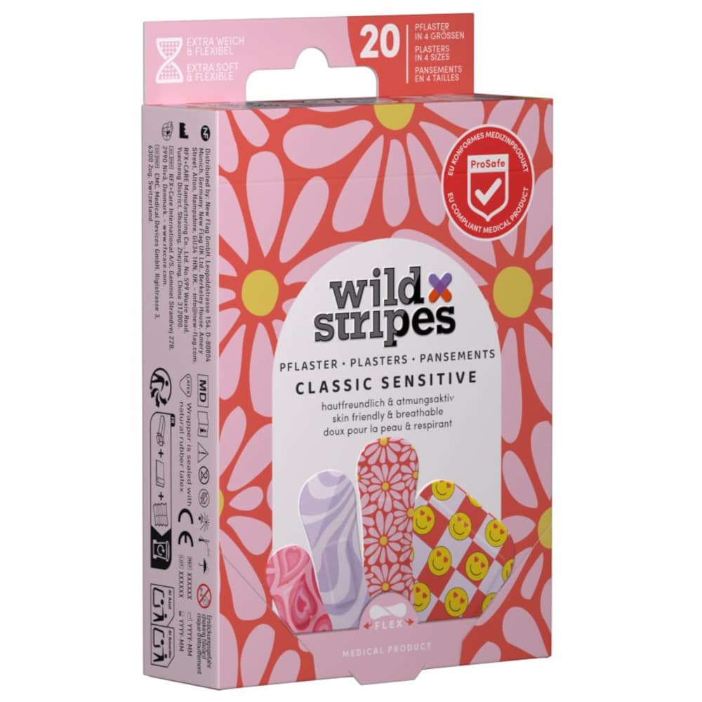 wild Stripes CLASSIC SENSITIVE 20 St Pflaster