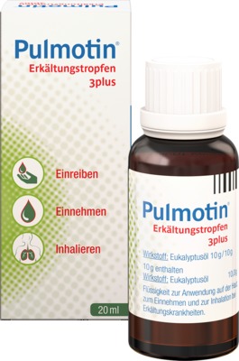 PULMOTIN Erkältungstropfen 3plus 20 ml Lösung