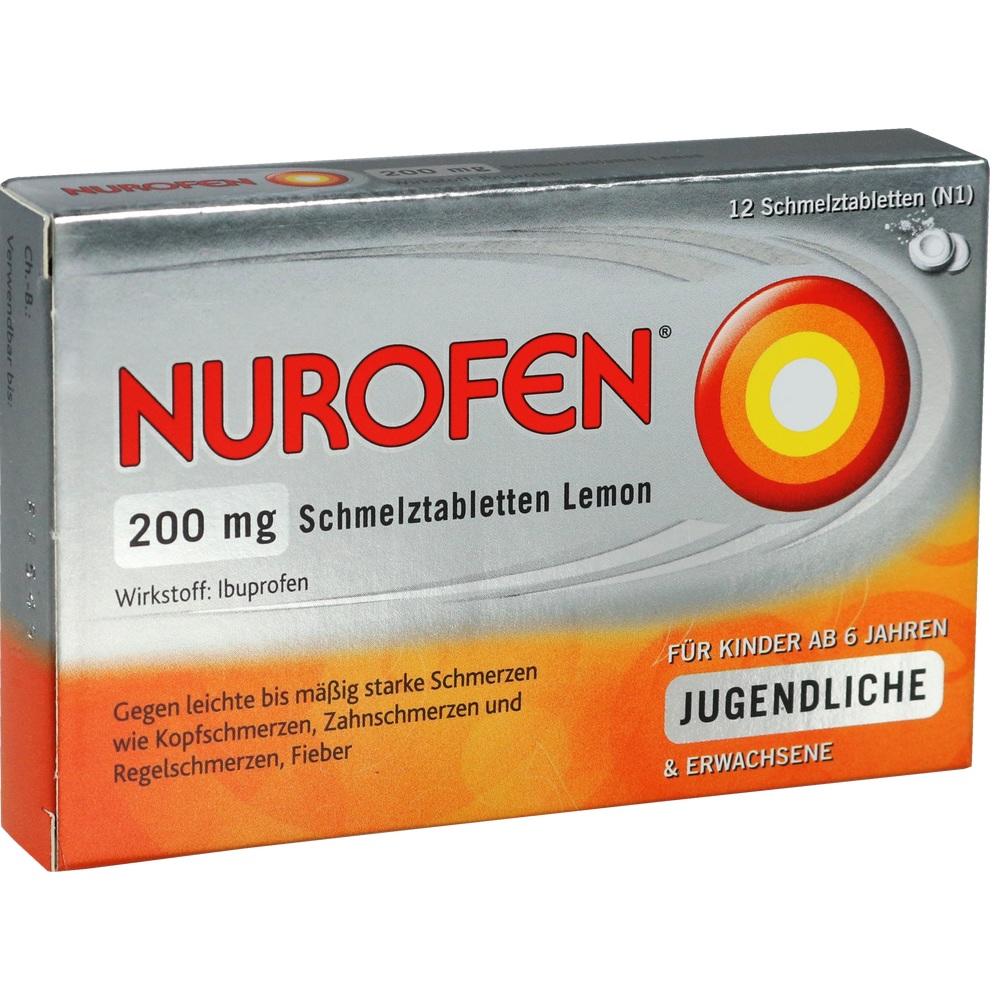 NUROFEN Lemon  12 St Schmelztabletten