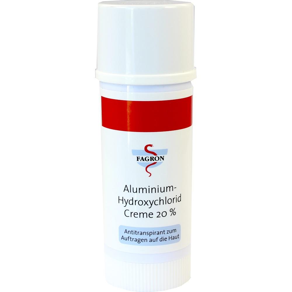 ALUMINIUM HYDROXYCHLORID Creme 20% Fagron 50 ml Creme