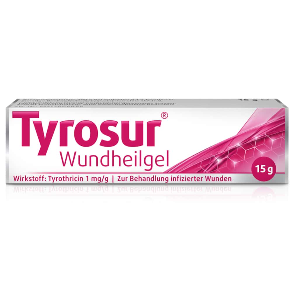 Tyrosur Wundheilgel 15 g Gel