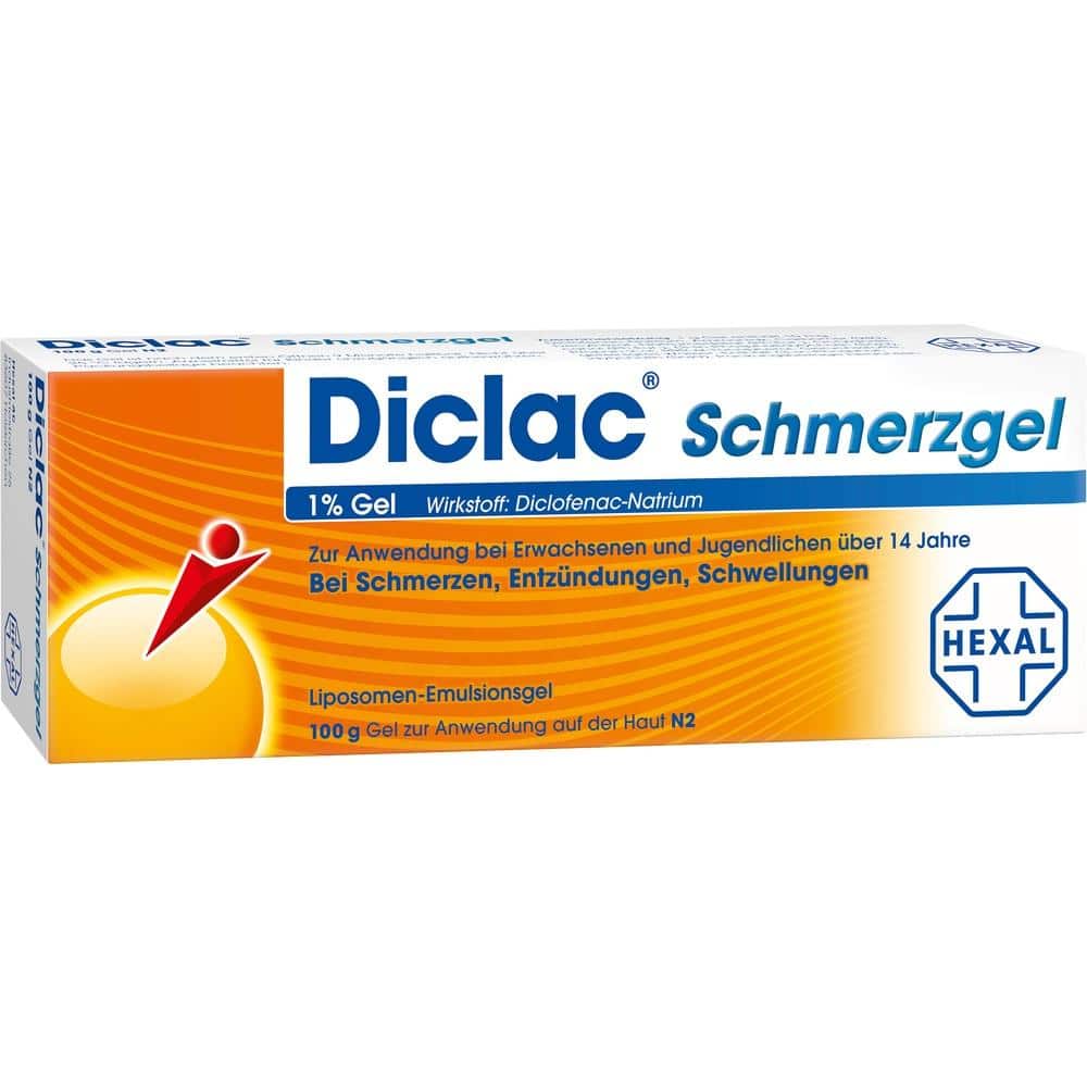 Diclac Schmerzgel 1% 100 g Gel