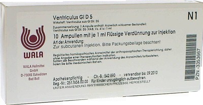 Ventriculus GL D5 10X1 ml Ampullen