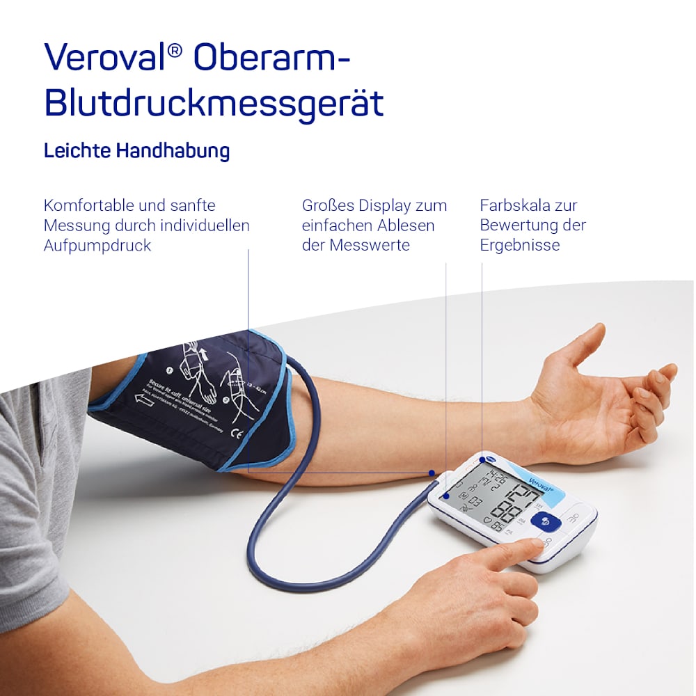 Veroval Oberarm-Blutdruckmessgerät 1 St
