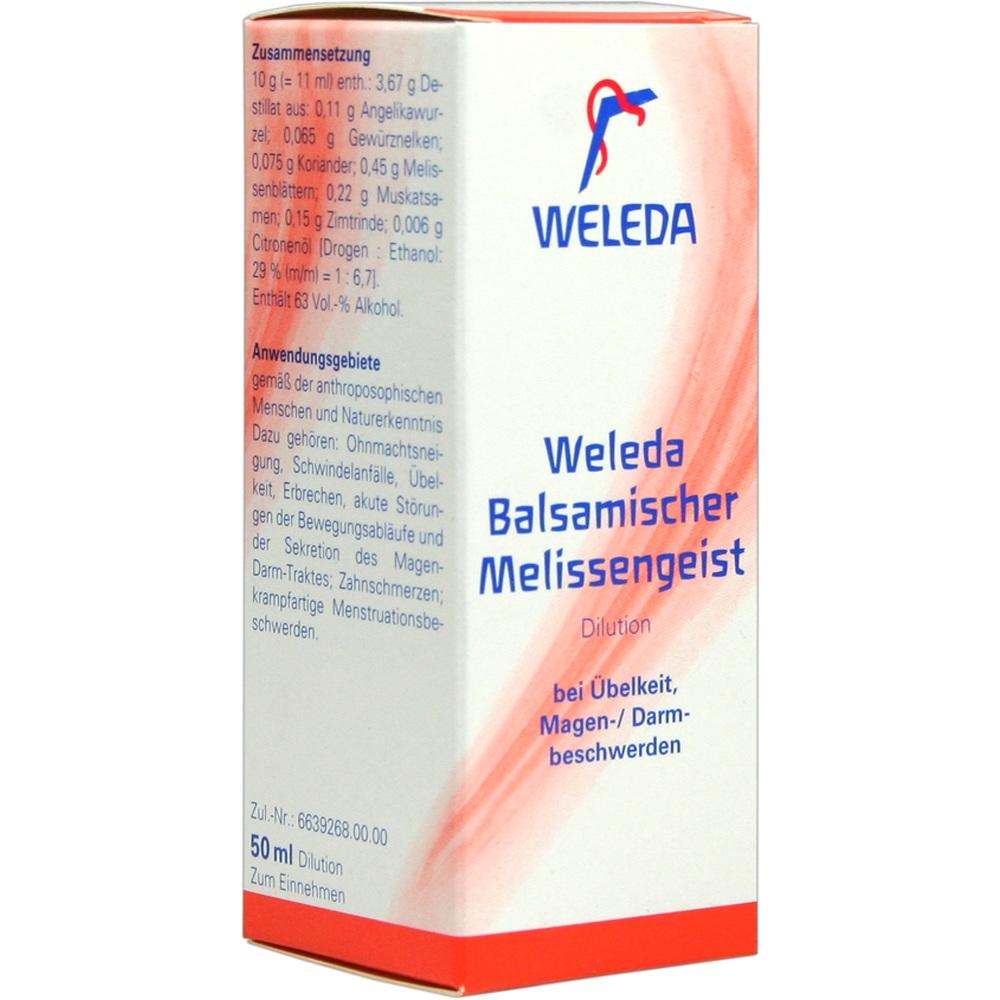 WELEDA Balsamischer Melissengeist 50 ml Dilution