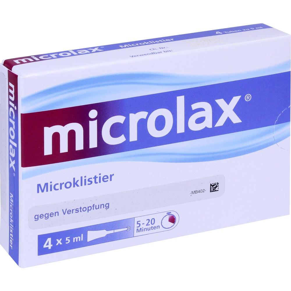 Microlax Rektallösung 4X5 ml Klistiere