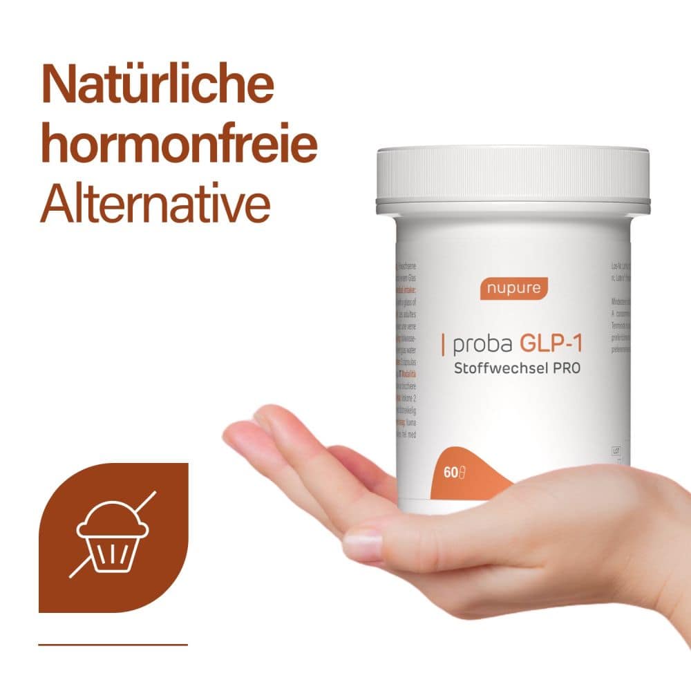 nupure proba GLP-1 Stoffwechsel PRO 60 St Kapseln magensaftresistent