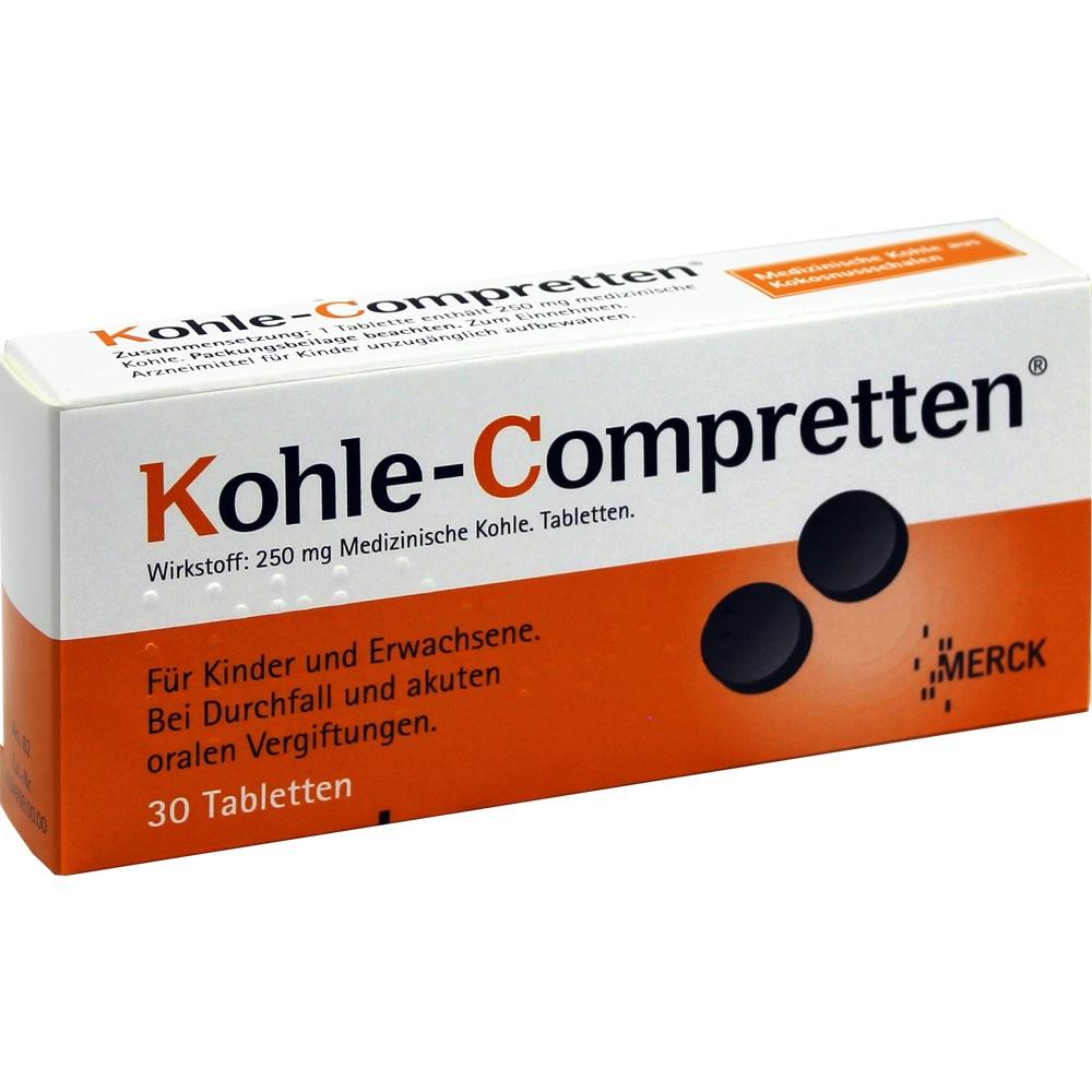 Kohle-Compretten 30 St Tabletten