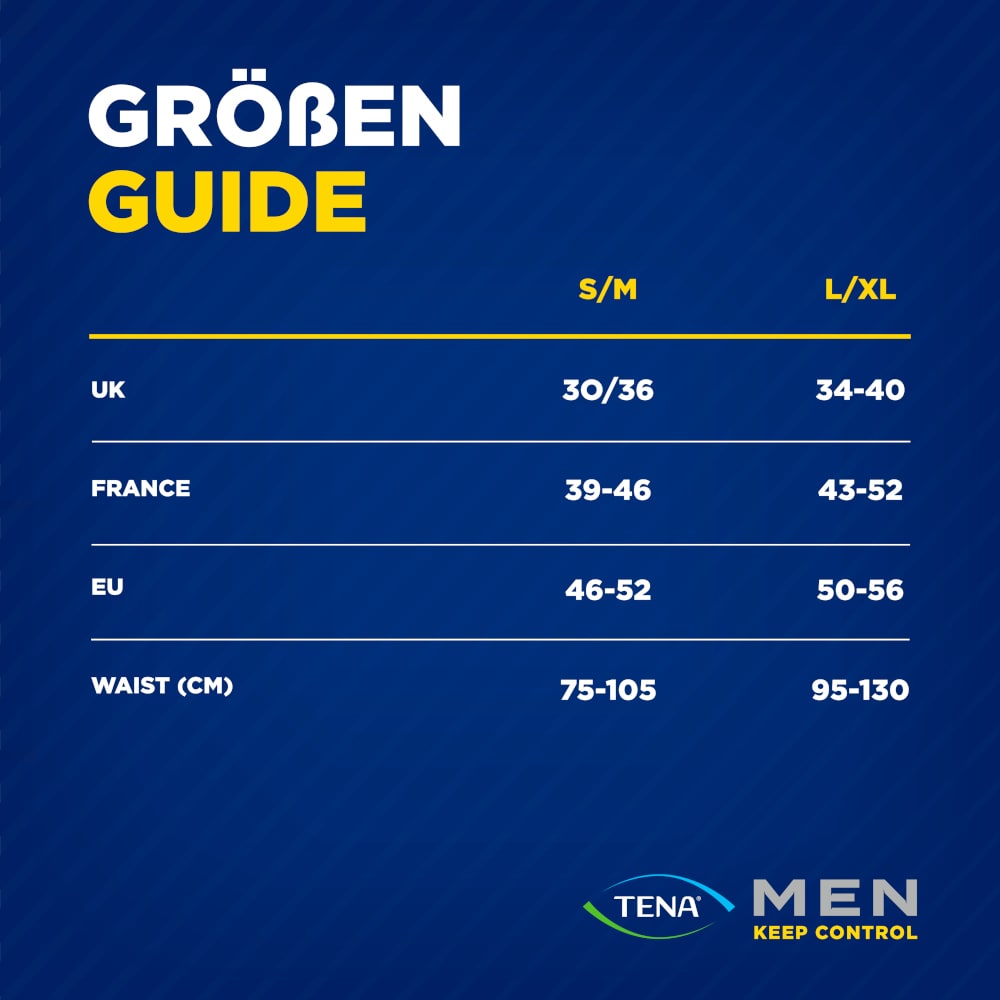 TENA MEN ACTIVE FIT PANTS NORMAL L/XL 10 St