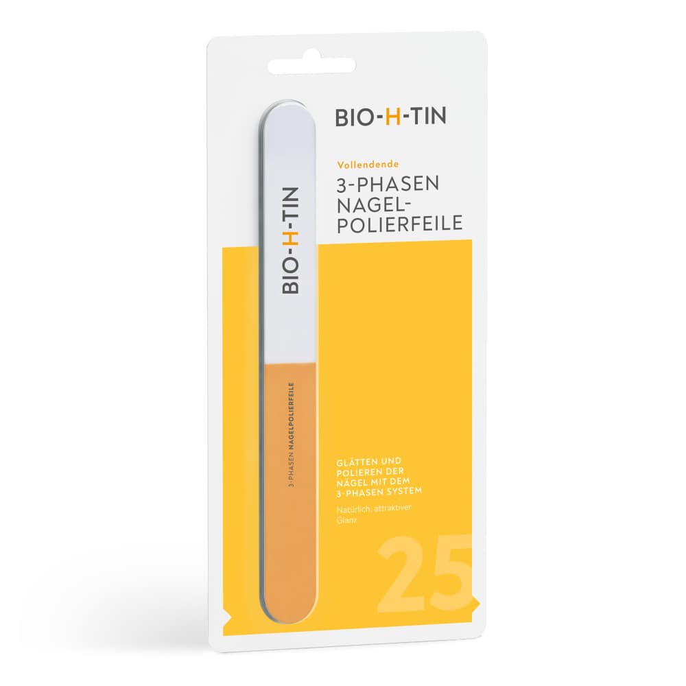 BIO-H-TIN 3-Phasen-Nagelpolierfeile 1 St