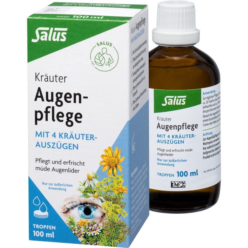 AUGENPFLEGE Kräuter Augenkosmetikum äußerl.Salus 100 ml Flüssigkeit