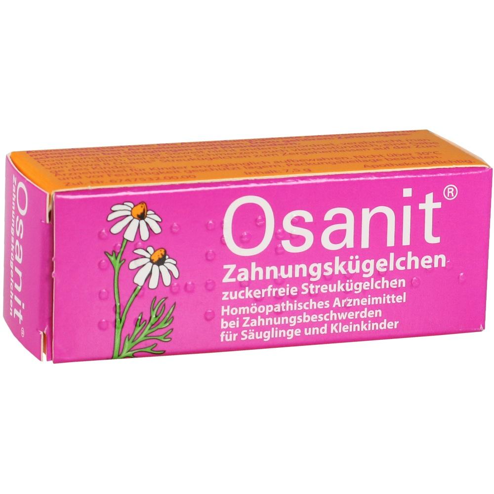 Osanit Zahnungskügelchen zuckerfrei 7.5 g Globuli