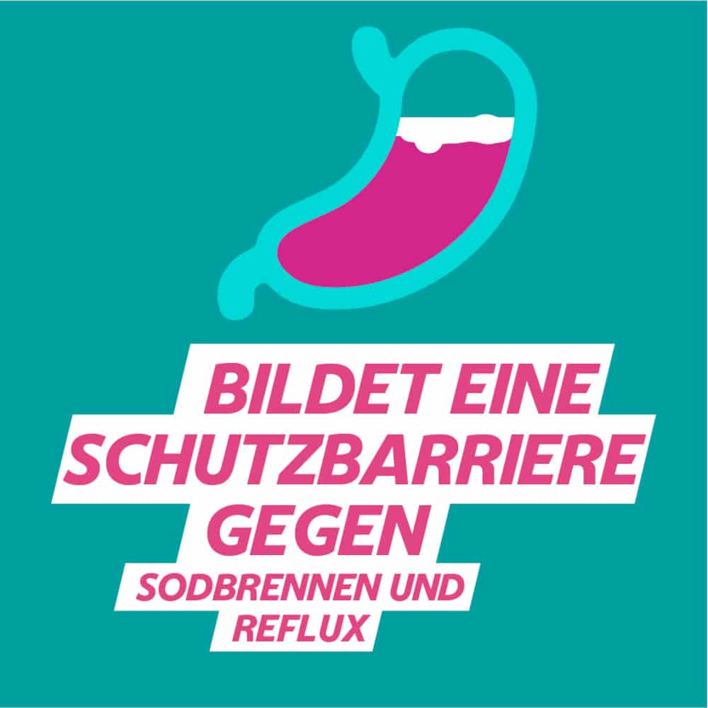 GAVISCON LIQUID Bei Sodbrennen in der Schwangerschaft - auch für nicht schwangere Menschen geeignet 24X10 ml Suspension zum Einnehmen