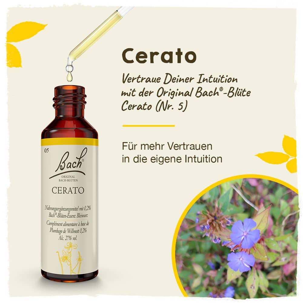 BACHBLÜTEN Original Cerato Nr. 5 20 ml Tropfen