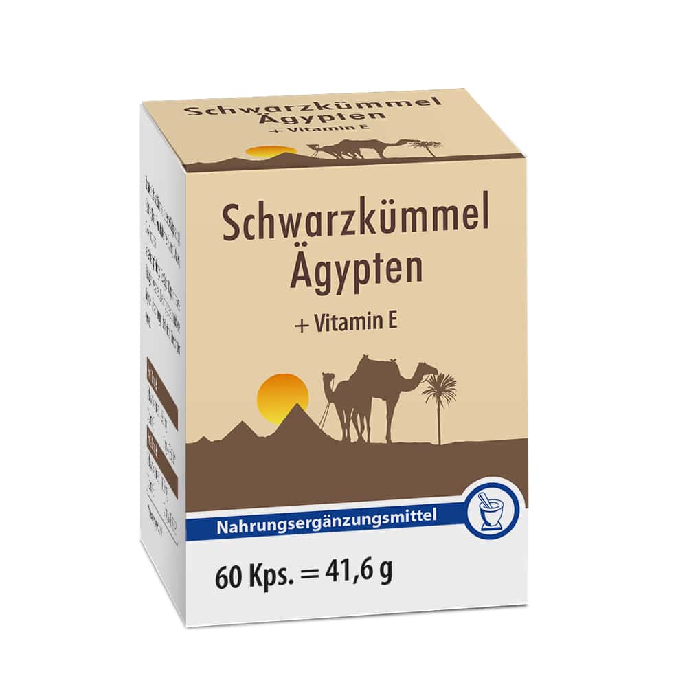 SCHWARZKÜMMEL ÄGYPTEN+E Kapseln 60 St Kapseln