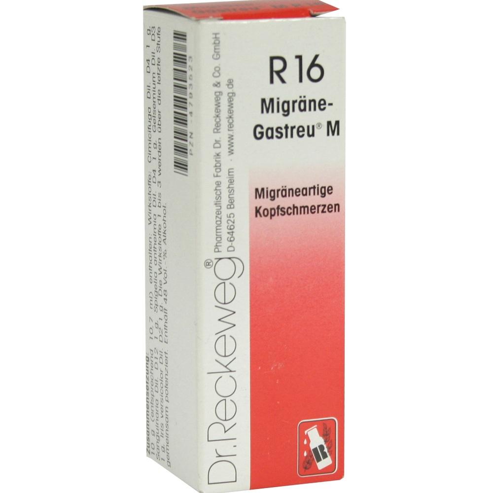 MIGRÄNE GASTREU M R 16 Tropfen zum Einnehmen 22 ml Mischung