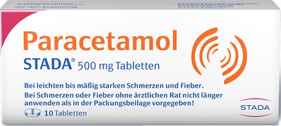 Paracetamol STADA 500 mg  10 St Tabletten